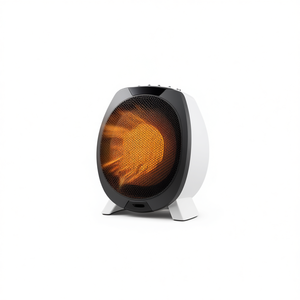 Radiateur soufflant électrique 1200W avec élément chauffant PTC, 3 modes, protection contre la surchauffe, pour bureau et domicile - Product Image 1