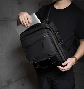 Men's <b>Large</b> <b>Capacity</b> <b>Backpack</b>, Multifunctional Outdoor Travel Handbag, Shoulder Bag for Commute - Product Image 2