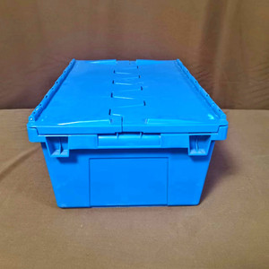 Lớn hậu cần phân phối Stackable nhựa Tote hộp lồng nhau doanh thu hộp Nhựa thùng có nắp đậy cho di chuyển - Product Image 4