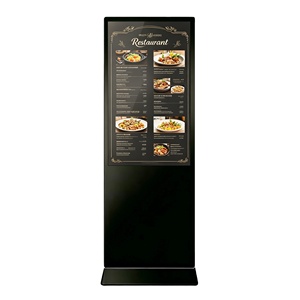 Kiosque interactif à écran numérique <span class=keywords><strong>de</strong></span> 43 pouces, écran LCD vertical, écran tactile capacitif, panneau d'affichage <span class=keywords><strong>de</strong></span> <span class=keywords><strong>menu</strong></span> intérieur pour affichage - Product Image 1