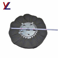 Roda Poles Baja Tahan Karat Yi-Liang YL-NL 320 Grit dengan Lapisan Satin untuk Perhiasan dan Ornamen, Media Pengamplasan