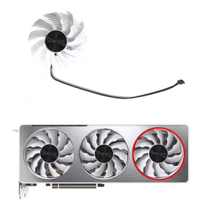 Ventilador de GPU de 82MM 4PIN PLA09215S12H RTX3070 para <span class=keywords><strong>Gigabyte</strong></span> GeForce RTX 3070 <span class=keywords><strong>VISION</strong></span> OC 8G <span class=keywords><strong>Gigabyte</strong></span> GeForce RTX <span class=keywords><strong>3060</strong></span> Ti <span class=keywords><strong>VISION</strong></span> OC 8G LHR - Product Image 4
