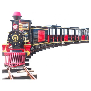 Train de fête foraine pour enfants, qualité garantie, avec rails, à vendre. - Product Image 1
