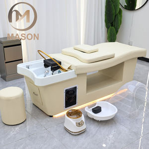 Tempat Tidur Pijat Elektrik Ergonomis untuk <span class=keywords><strong>Spa</strong></span> Kepala Jepang & Pijat Thailand dengan Desain Modern yang Tahan Lama dan Bak Fiberglass Melengkung untuk Salon <span class=keywords><strong>SPA</strong></span> - Product Image 1