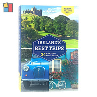 Libro de tapa blanda con impresión personalizada a todo color en inglés de fabricante, venta al por mayor, libro de bolsillo Lonely Planet, Encuadernación perfecta