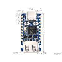 Placa de Desarrollo Raspberry Pi RP2350 Mini, Procesador de Doble Núcleo y Doble Arquitectura, Interfaz USB Tipo A
