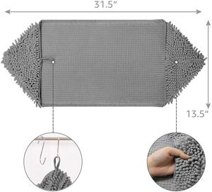 Chenilla de microfibra suave personalizada, <span class=keywords><strong>bata</strong></span> de baño Ultra absorbente de secado rápido <span class=keywords><strong>para</strong></span> perro, cómoda, Toalla de baño - Product Image 4