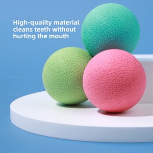 Giocattolo da Masticare per Cani, Palla Solida per la Pulizia dei Denti dei Cuccioli - Product Image 2