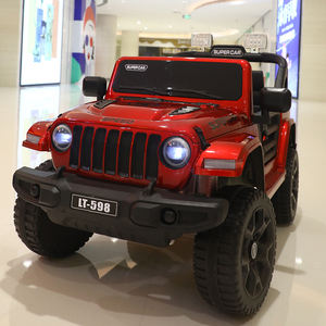 Coche de juguete eléctrico para niños de bajo costo, juguetes grandes con control remoto y tracción en las cuatro ruedas - Product Image 6