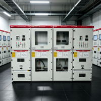Panel de Distribución y Equipamiento de Bajo Voltaje Completo con Caja de Control, Nivel de Protección IP54, Modelo GGD MNS