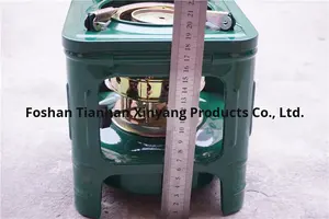 138 Réchaud à Pétrole Vintage en Acier Léger, Chauffage d'Extérieur Coupe-Vent avec Allumage Manuel - Product Image 4