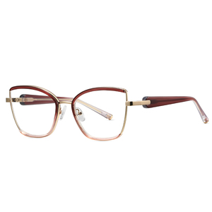 MS 92633 Nouvelle Arrivée Lunettes Anti-Lumière Bleue Oeil de Chat pour Femme Branches Minimalistes Finition Polie Tendance Polyvalentes Usage Quotidien - Product Image 5