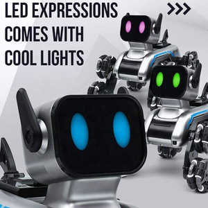 Đồ chơi <span class=keywords><strong>robot</strong></span> chó điều khiển từ xa tương tác 88RC 2950, xe điều khiển từ xa biểu diễn mạo hiểm, điều khiển bằng cử chỉ tay qua đồng hồ 2.4G, <span class=keywords><strong>robot</strong></span> chó tám bánh - Product Image 3