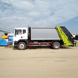 Blue Brand <strong>Big</strong> 5000 Liters to 8000 Liters Compression Garbage <strong>Truck</strong> 6 Wheels Food Garbage <strong>Truck</strong> Sales - Product Image 5
