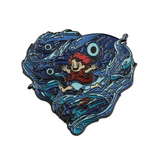 5000 types <span class=keywords><strong>de</strong></span> broches mignonnes en émail métallique pour chapeau et col, avec logo, inspirées <span class=keywords><strong>de</strong></span> la série d'anime japonaise <span class=keywords><strong>Hayao</strong></span> <span class=keywords><strong>Miyazaki</strong></span> Totoro - Product Image 4