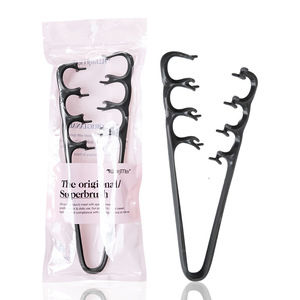 Decorative Hair CombPetal-shaped Hair groove Board Comb with Fluffy Double Texture Design - Product Image 2