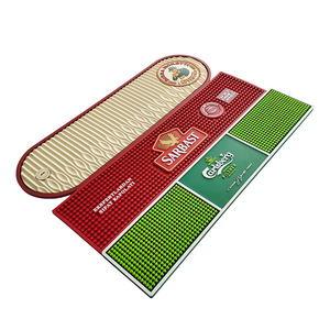 Custom Branded Silicone PVC <b>Bar</b> <b>Mat</b> Rubber Pub Runner Spill Pad Beer Rail <b>Mat</b> Drip Tray Non Slip Service <b>Mat</b> Table <b>Mat</b> Coaster - Product Image 3