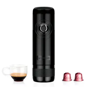 Fully automatic portable coffee machine for outdoor use
