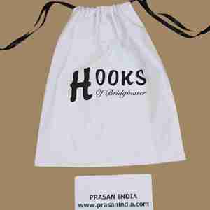 Sac à cordon en coton lavable, réutilisable, portable, résistant à l'eau, écologique, de haute qualité, pour un look tendance et viral - Product Image 4
