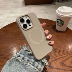 Funda de Silicona Magnética de Color Sólido para Teléfono, Compatible con iPhone 11 12 13 14 15 16 Plus/pro/pro Max, Éxito de Ventas 2024 - Product Image 6