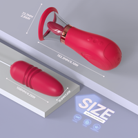 S-HANDE 4 in 1 Elektro massage Zungen vibrator für Klitoris vibrator Nippel stimulation Erwachsene Frauen lecken Vibrator