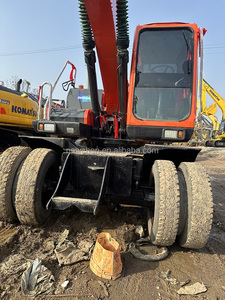 Excavadora de Ruedas Mediana DOOSAN DX150 Usada Original de 15 Toneladas con Motor y Caja de Cambios Originales Komatsu - 1 Año de Garantía - Product Image 6