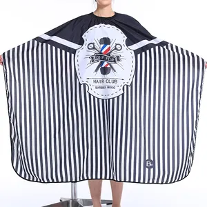 Custom Modieuze Verstelbare Barbers Hairdressing Gown Kapsalon Baard Polyurethaan Schorten