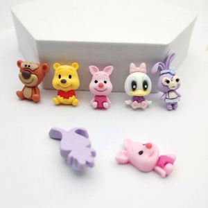 Simpatici ciondoli in resina con simulazione di Puppy cucciolo di cucciolo di cucciolo di piccolo uccello rana fai da te con animali fatti a mano in resina - Product Image 6