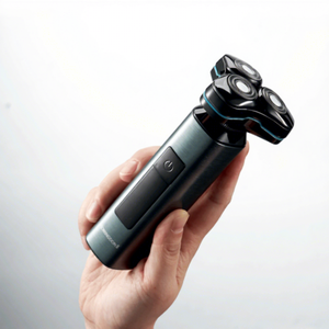 Afeitadora Eléctrica Impermeable IPX7 para Hombre, Pantalla LED, 800 mAh, Cabezal Magnético, Máquina de Afeitar Portátil de Viaje - Product Image 1