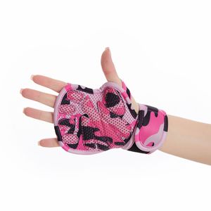 New Open Hand Design Ventilated <b>Weight</b> Lifting Gym <b>Gloves</b> With Wrist Support Palm Protection - Product Image 4