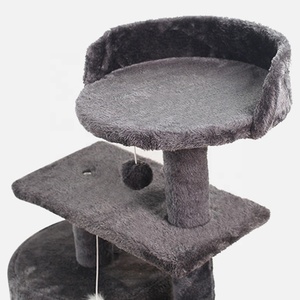 <b>Cat</b> <b>Tree</b> House Climbing Frame <b>Cute</b> Large <b>Cat</b> <b>Trees</b> and Scratcher Sisal Wood Pet <b>Cat</b> <b>Tree</b> Tower - Product Image 3