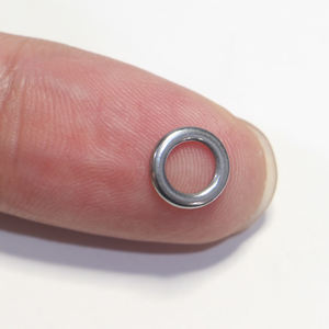 Anneaux en forme de O en <span class=keywords><strong>acier</strong></span> inoxydable Connecteur de boucles solides plates simples pour la pêche au leurre et la pêche en mer - Product Image 4