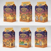 Boîtes de papier mystère imprimées personnalisées OEM Boîte aveugle en carton d'emballage