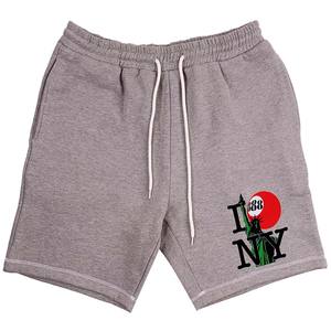 Shorts d'été en toile décontractés pour hommes concevez votre propre Hip Hop High Street respirant séchage rapide fermeture à cordon taille moyenne Vintage - Product Image 1