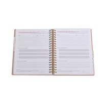 Libretas Planificadoras con Anillas Espiral, Tapa Dura, Diseño Nuevo OEM 2025, Buena Calidad, A4 A5, Diario Personalizado