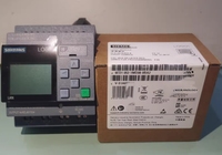 Controlador PLC Siemens LOGO! 12/24RCE 6ED1052-1MD08-0BA2 con pantalla, salida de transistor, programación PLC, 8 entradas/4 salidas, microSD