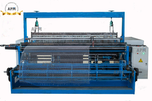 Otomatis penuh Stainless Steel kawat berkerut <span class=keywords><strong>Mesh</strong></span> industri tenun kawat keriting jala mesin tenun untuk membuat pagar <span class=keywords><strong>Mesh</strong></span> - Product Image 5