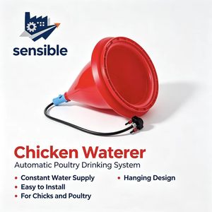 Bebedero Automático para Pollos de 1L, Sistema de Riego Colgante para Pollos y Pollitos - Product Image 2