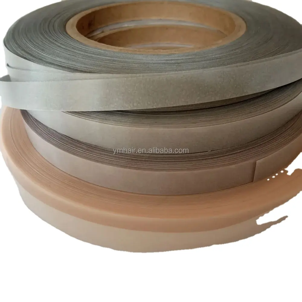 Skin/Black PU Glue Strip For Tape Hair Extension Making Thinner-PU-Fabrics For Making Tape Hair Extension