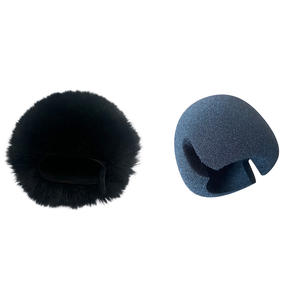 Filtre anti-pop <span class=keywords><strong>Blue</strong></span> Mantis, cardioïde, métallique, filaire, couverture anti-vent en fourrure artificielle pour extérieur, manchon pare-brise pour ZOOM - Product Image 6