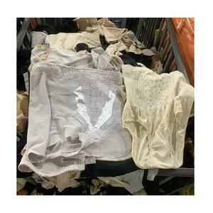 Low moq second hand clothes wholesale ladies underwear used clothes in bales women girdle corset body shape clothes 2nd