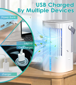4 in 1 Portable Air Conditioners Oscillation Conditioner 900ml Evaporative Air Cooler Fan - Product Image 4