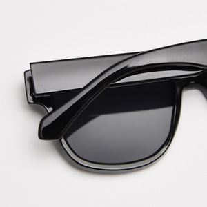 Black Glasses Customized Logo Square <b>Frame</b> Sunglasses 2026 Uv400 Sunglasses Bulk Personalized Pc Sunglasses - Product Image 4