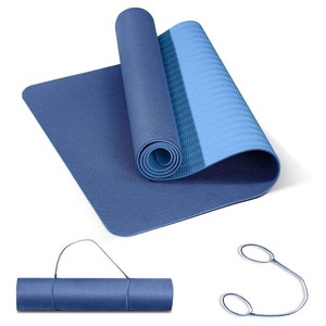 Tapete de Yoga TPE <span class=keywords><strong>BESAY</strong></span> 183x61cm/183x80cm, Grosor Personalizado, Colorido, con Logotipo Personalizado, Ecológico, Antideslizante y Resistente al Desgaste - Product Image 4