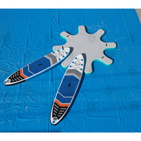 Station d'accueil de yoga gonflable personnalisée en usine plate-forme SUP Dock plate-forme d'île de planche à pagaie gonflable pour le yoga