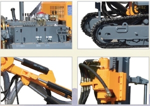 Kaishan giá tốt nhất thủy lực & khí nén Trung Quốc nhà máy KG590 <span class=keywords><strong>Crawler</strong></span> khai thác mỏ Giàn Khoan Máy/xuống các lỗ khoan Giàn Khoan để sử dụng mở - Product Image 6
