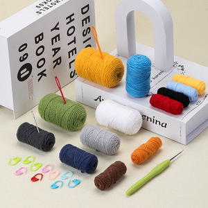 Kit Personalizzato per Uncinetto in Lana: Crea Tu Stesso Animale, Artigianato Tessuto a Mano, Motivo Cartoon Lavorato a Maglia, <span class=keywords><strong>Punto</strong></span> <span class=keywords><strong>Croce</strong></span> Morbido Tematico - Product Image 2