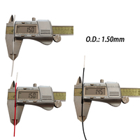 Cable Eléctrico de PTFE de Alta Temperatura (250°C) SYS MIL-W-16878/4 20AWG 19/0.2mm SC OD 1.5mm