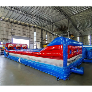 Jeu de course à la corde élastique gonflable professionnel pour les opérations d'amusement, équipements de jeu de compétition gonflables directement de l'usine - Product Image 1