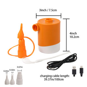 משאבת אוויר נטענת USB נייד סוללה נטענת - Product Image 2